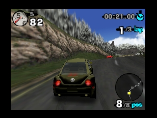 Beetle Adventure Racing! (Europe) (En,Fr,De) In game screenshot